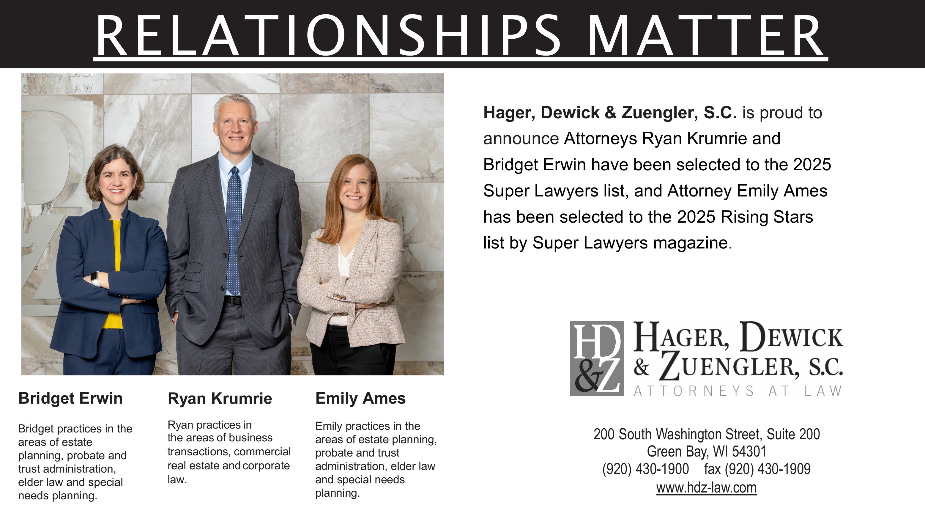 HDZ Super Lawyers 2025